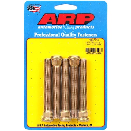 Arp LATE MODEL GM, CAMARO, FIREBIRD, CORVETTE M12 X 1.50IN WHEEL STUD KIT 100-7713